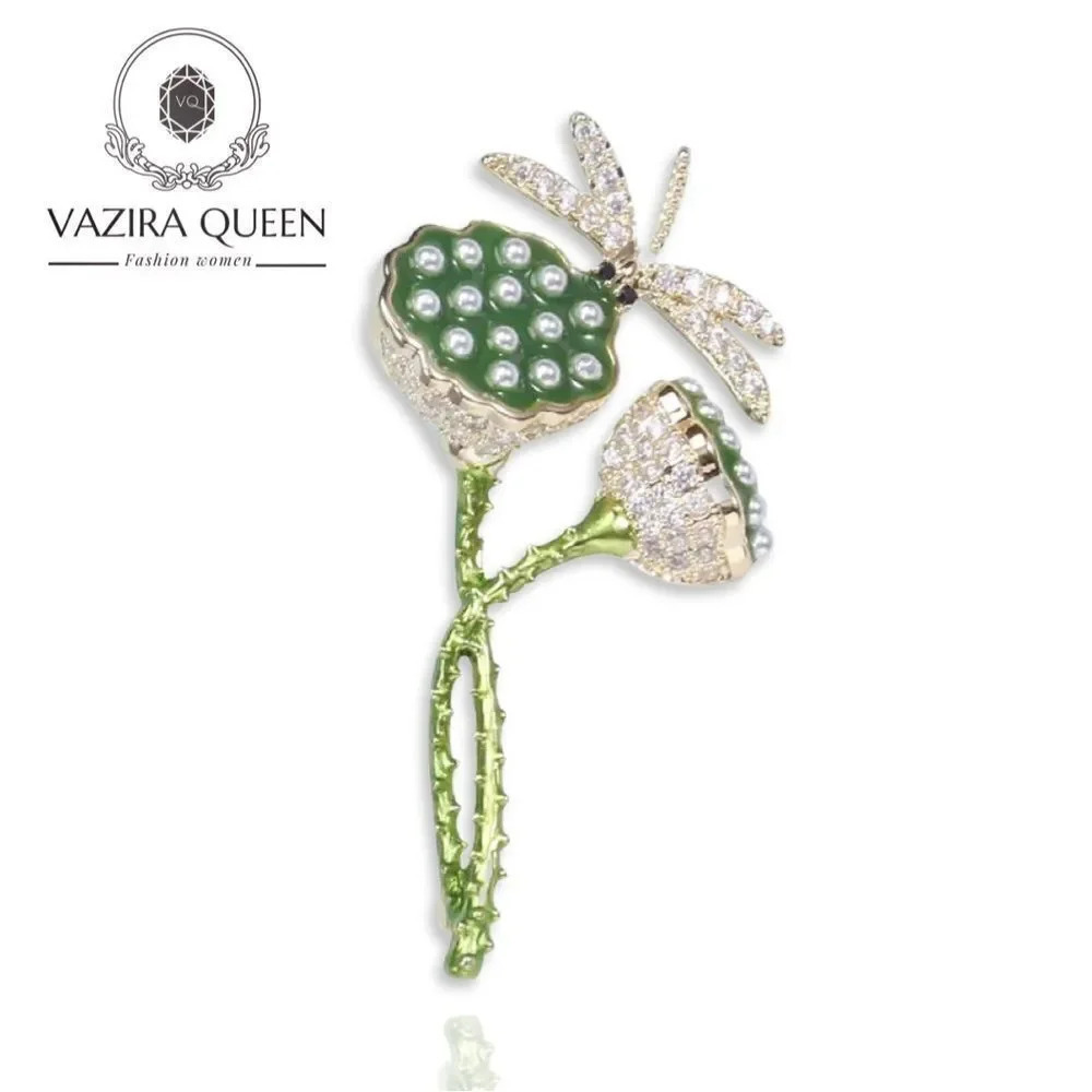 VQ Flower Brooch